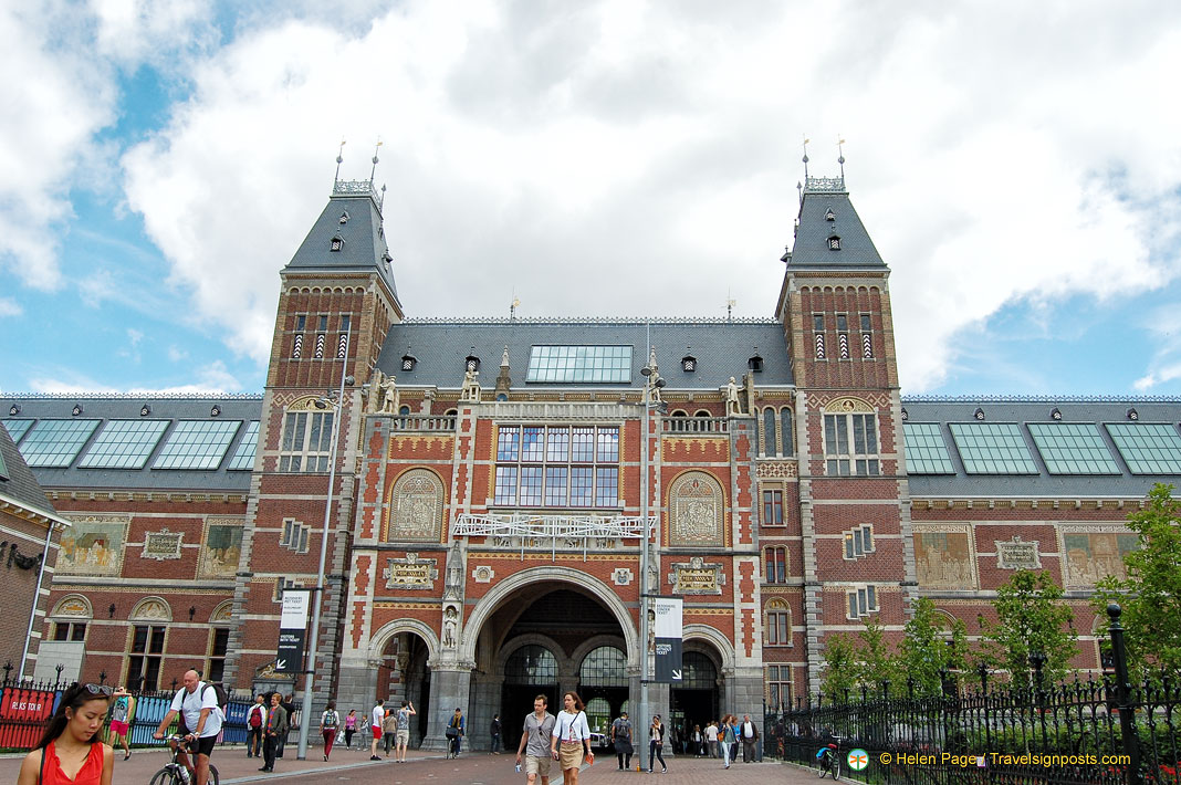 Grand Entrance Of The Rijksmuseum