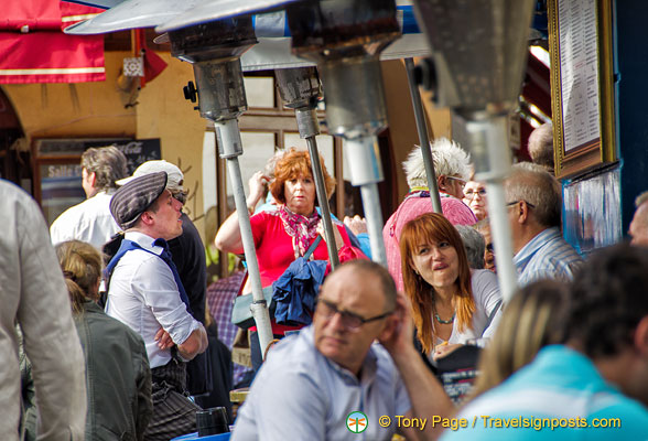 Cafés at Place du Tertre