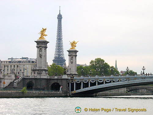 Pont Alexandre III - built for the Paris 1900 Universal Exposition
