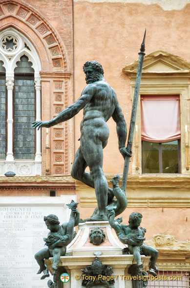 Statue of Neptune in the Piazza Nettuno