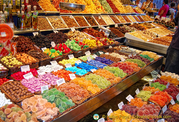 More Sweets At La Boqueria