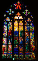St Vitus Cathedral - Pentecost window