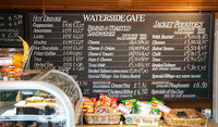 Waterside Cafe menu
