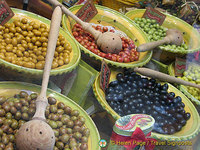 Provencal olives are a specialty food