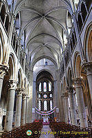 Inside the Notre Dame de Dijon