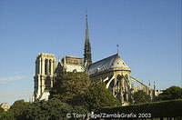 Notre-Dame as viewed from the east