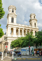 The twin towers of St Sulpice