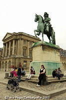 The present palace was started by Louis XIV in 1668