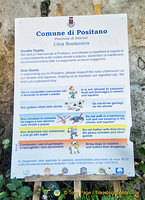 Some things you should not do in Positano - or face the possibility of fines