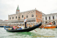A magical sight on the Venice Grand Canal