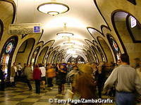 Moscow's metro stations are themselves tourist attractions