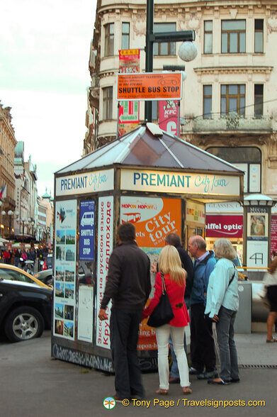 City sightseeing tour ticket office