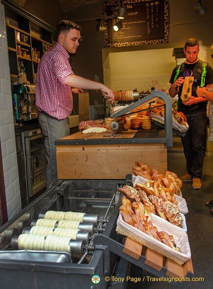 Kürtőskalács stall