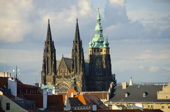 St Vitus Cathedral view