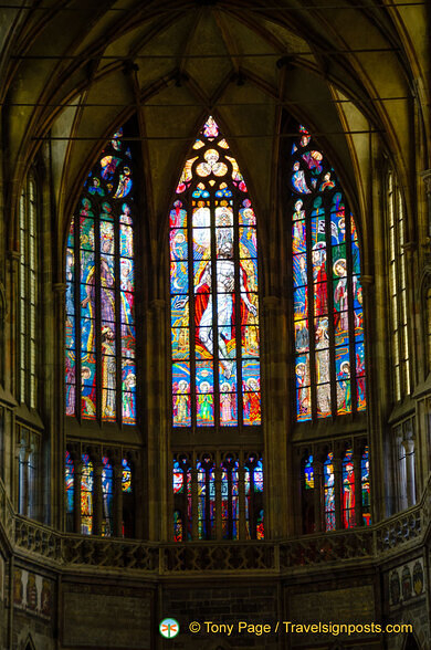 St Vitus Cathedral - stained glass