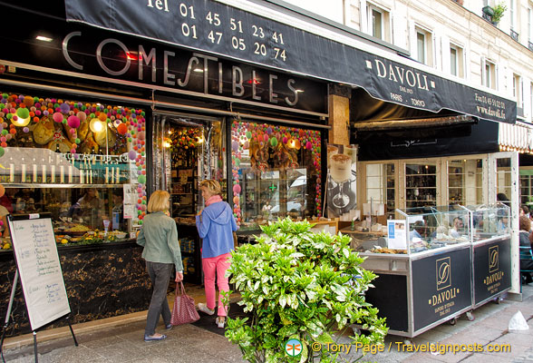 Davoli, a great deli at 34 rue Cler