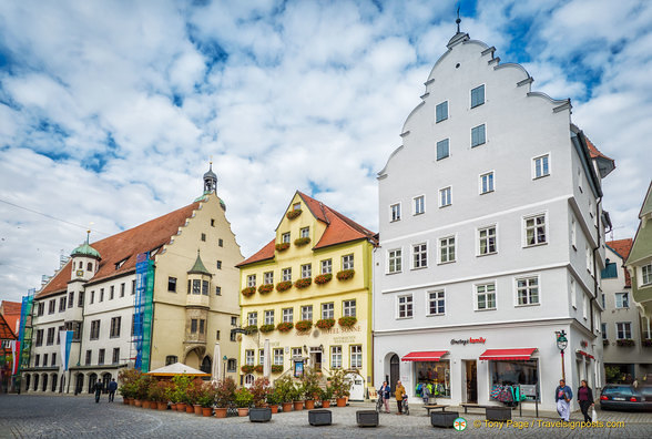 Nördlingen marktplatz