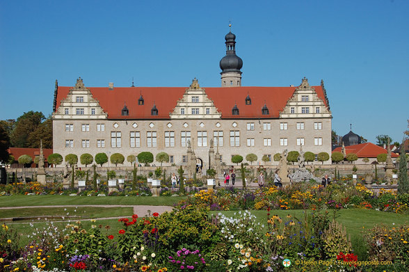 The front of Schloss Weikersheim