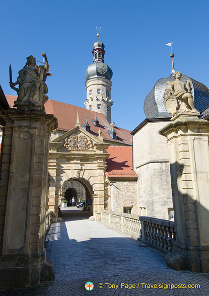 Gateway to Schloss Weikersheim