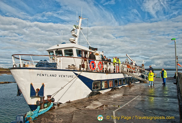 Waving goodbye to John O'Groats