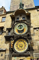 Prague's famous Astronomical Clock