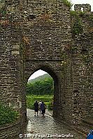 Conwy is a medieval walled town
[Conwy - North Wales]