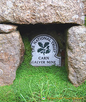 This Galver Tin Mine is a National Trust heritage site