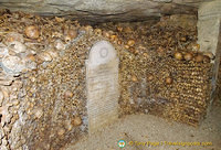 One of the Catacombes memorial