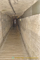 A tunnel in the Catacombes