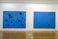 Joan Miró's Bleu triptych