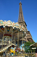 Carousel by the Eiffel Tower
