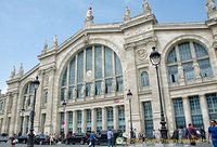 Entrance of Gare du Nord