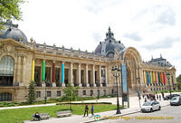 The Petit Palais faces the Grand Palais on Av. Winston-Churchill