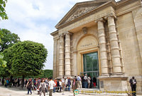 The Orangerie at the west end of the Jardin des Tuileries