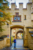 Hohenschwangau Castle gateway