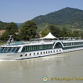 A passing riverboat 
