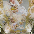 The ceiling fresco by Paul Troger (1731-32) shows a symbolic depiction of Faith