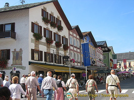 Mondsee town centre