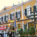 The front entrance of the Marchfelderhof