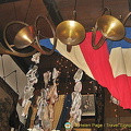 Marchfelderhof Restaurant ceiling decorations