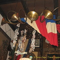 Marchfelderhof Restaurant ceiling decor