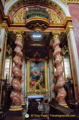 Anna Chapel, one of the side chapels of Jesuitenkirche