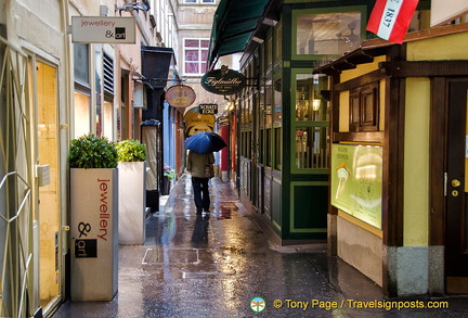 Side street of Vienna