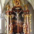 Side altar of Weissenkirchen white church