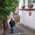 Climbing up to the top of Weissenkirchen