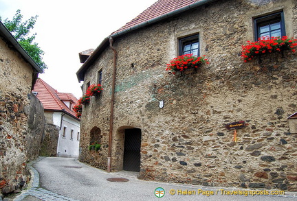 Parts of medieval Weissenkirchen