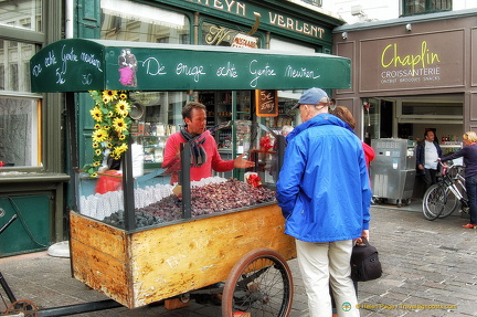 Cuberdon stall in Groentenmarkt