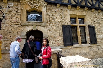 Entrance to Orval Monastery