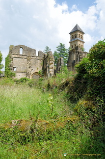 Orval Abbey ruins