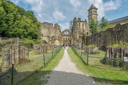 Orval Abbey ruins